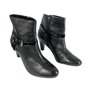 Ralph Lauren Lauren Women's Leather Saida Boot Black